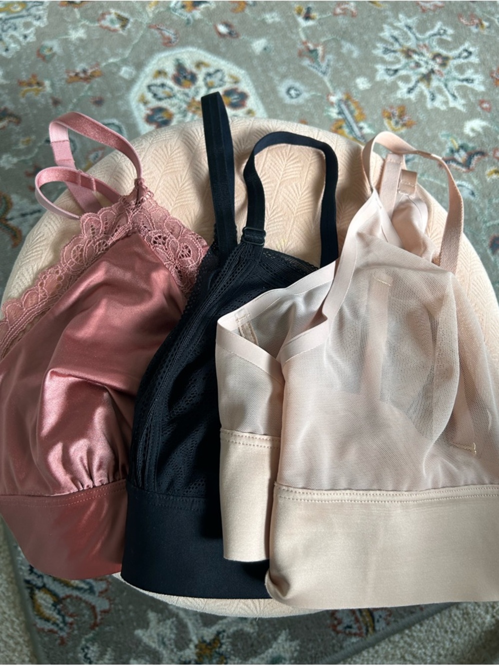 NWOT Set of 3 Soma Bralettes (XL)